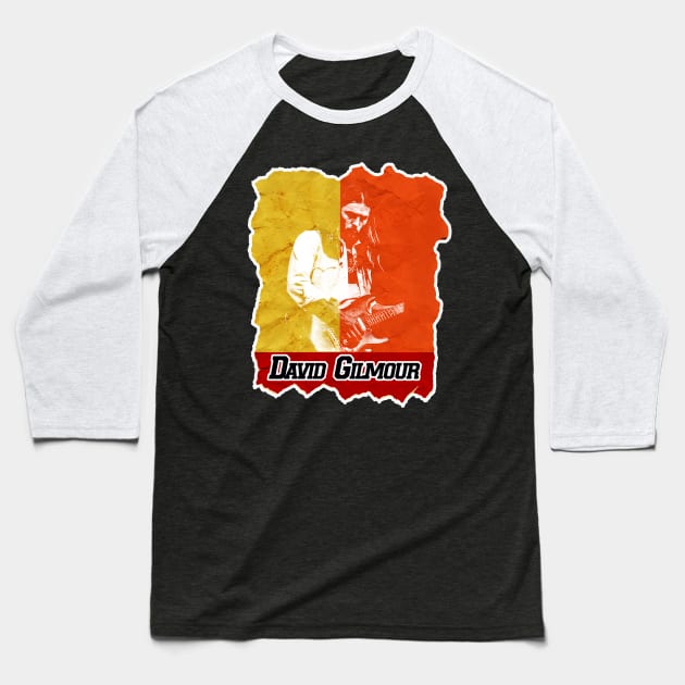 David Gilmour legend Baseball T-Shirt by edihidayatbanyumas